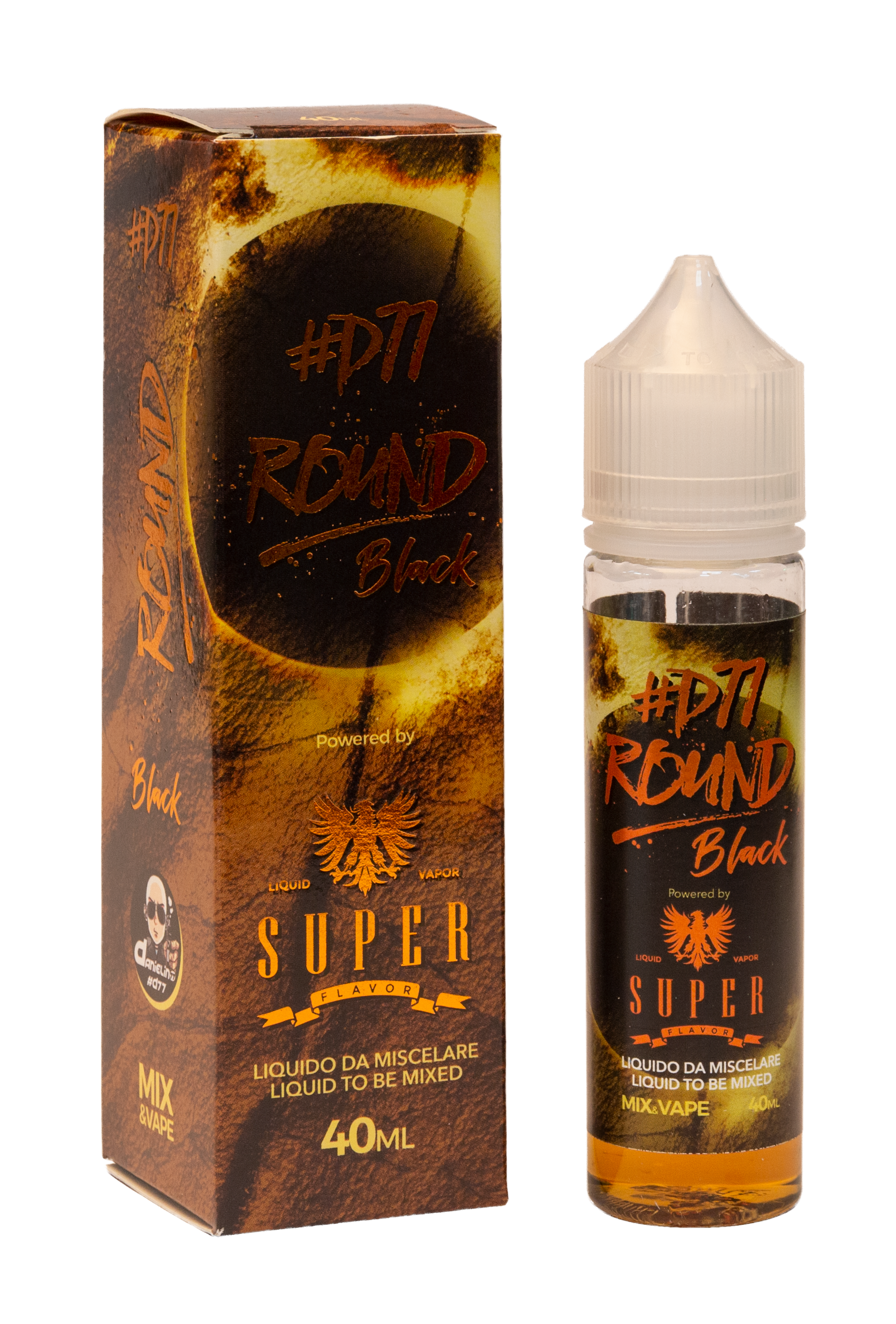 Round Black Mix&Vape Super Flavor 40ml